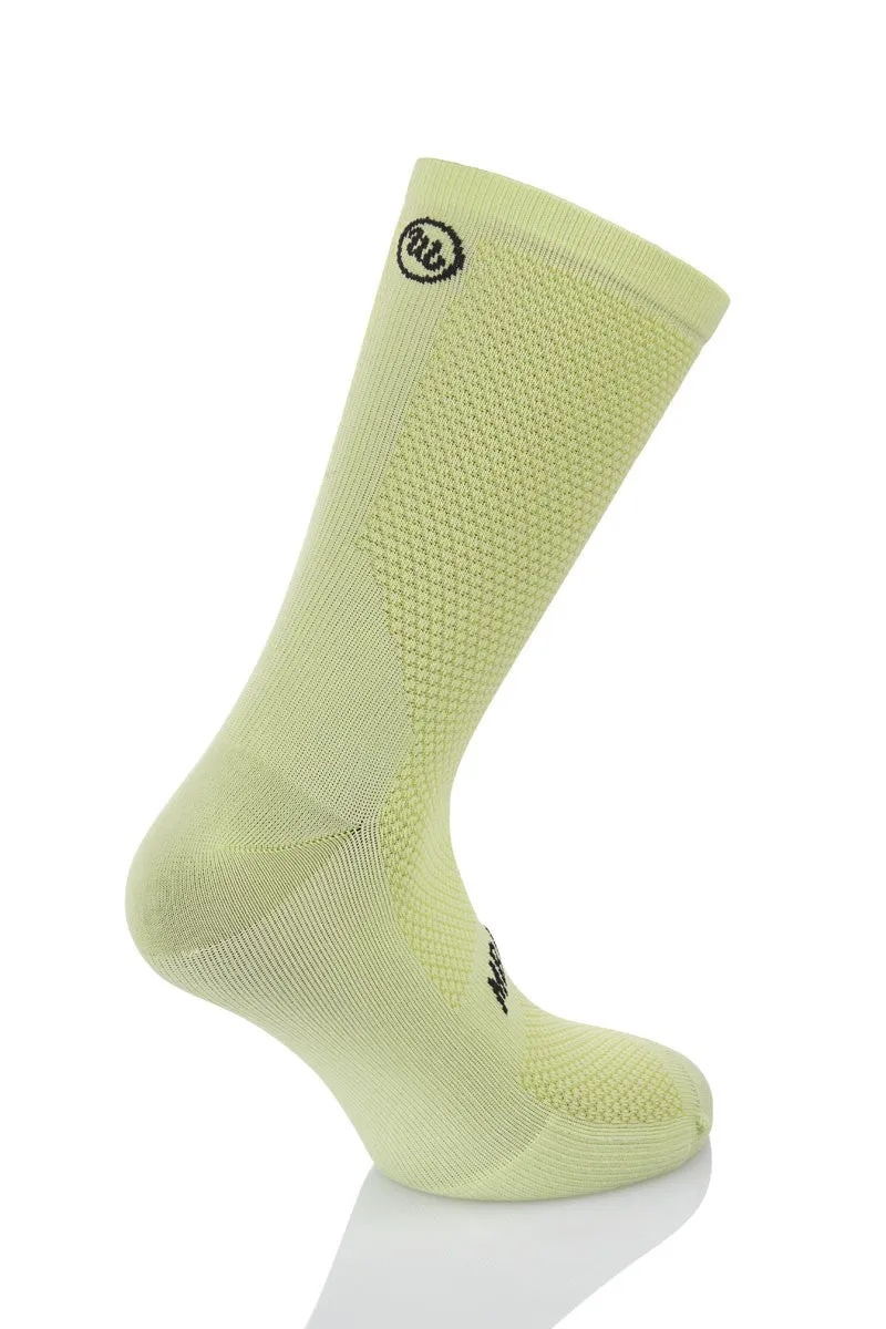 MB Wear Pro Specialis Green cykelstrumpor proffs
