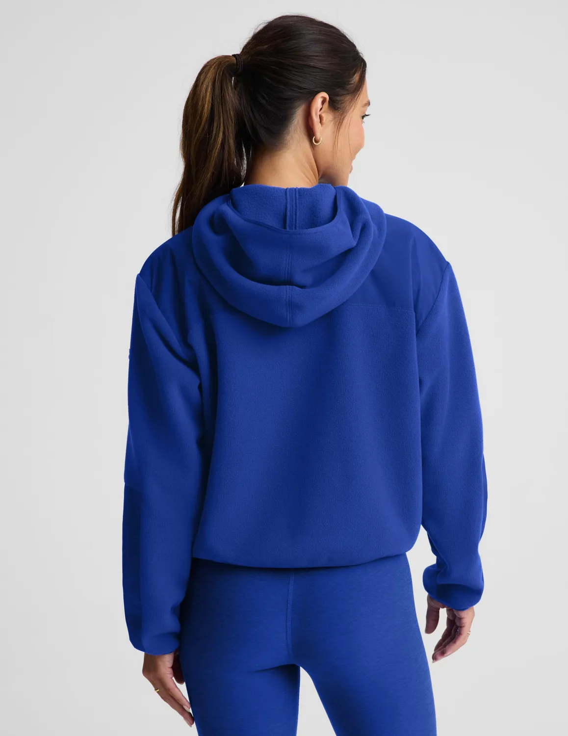 Beyond Yoga PolarFlex Fleece Jacket jacka Ultra Blue