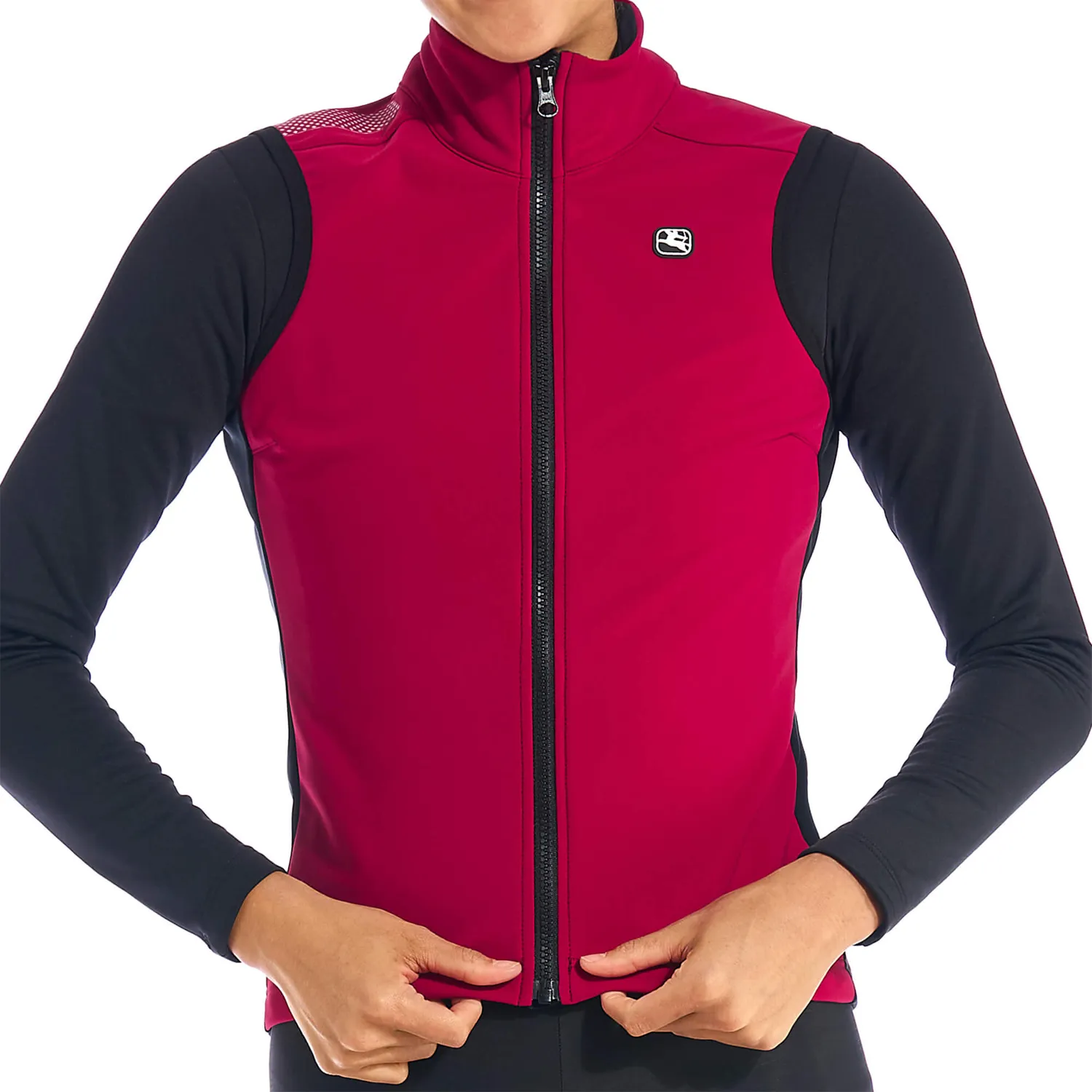 Giordana SilverLine Thermal cykelväst sangria vind