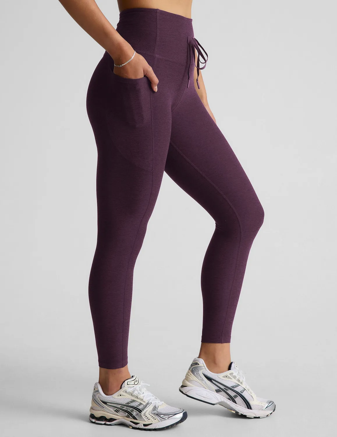 Beyond Yoga Spacedye Go Pocket Midi leggings lila med fickor