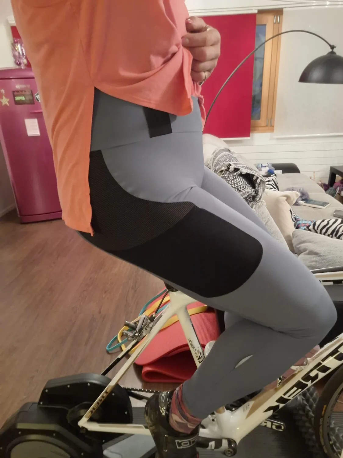 Giordana Beyond Gravel bib tights dam svart thermal