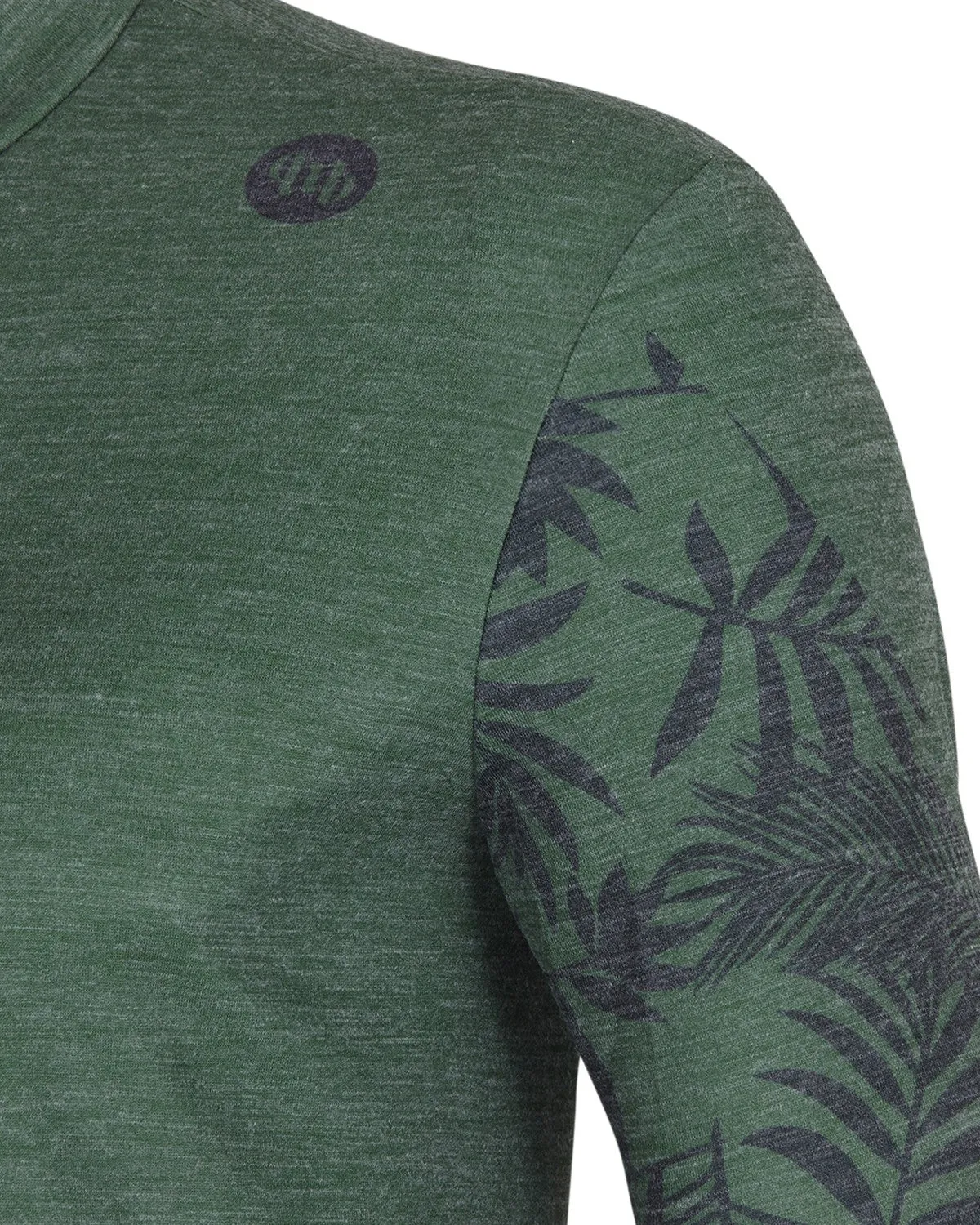 MB Wear Gravel Nature Green Leaf cykeltröja kort ärm