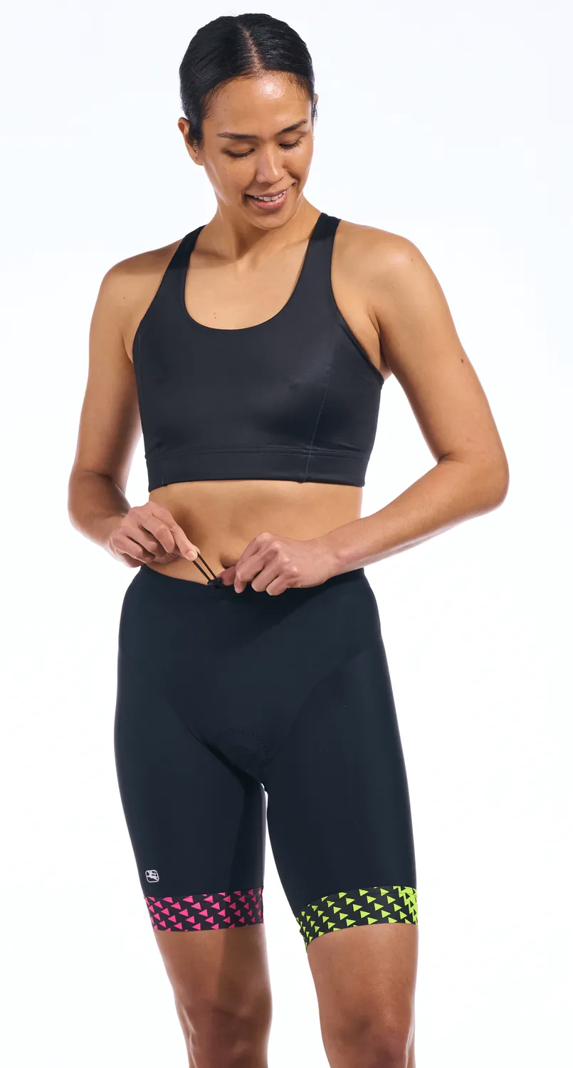 Giordana Vero Pro triathlonshorts dam rosa med pad