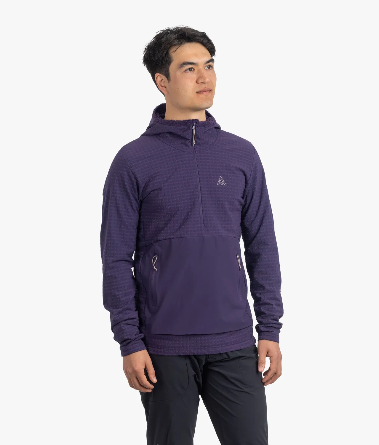 7MESH Chilco anorak herr huvjacka dragkedja termisk
