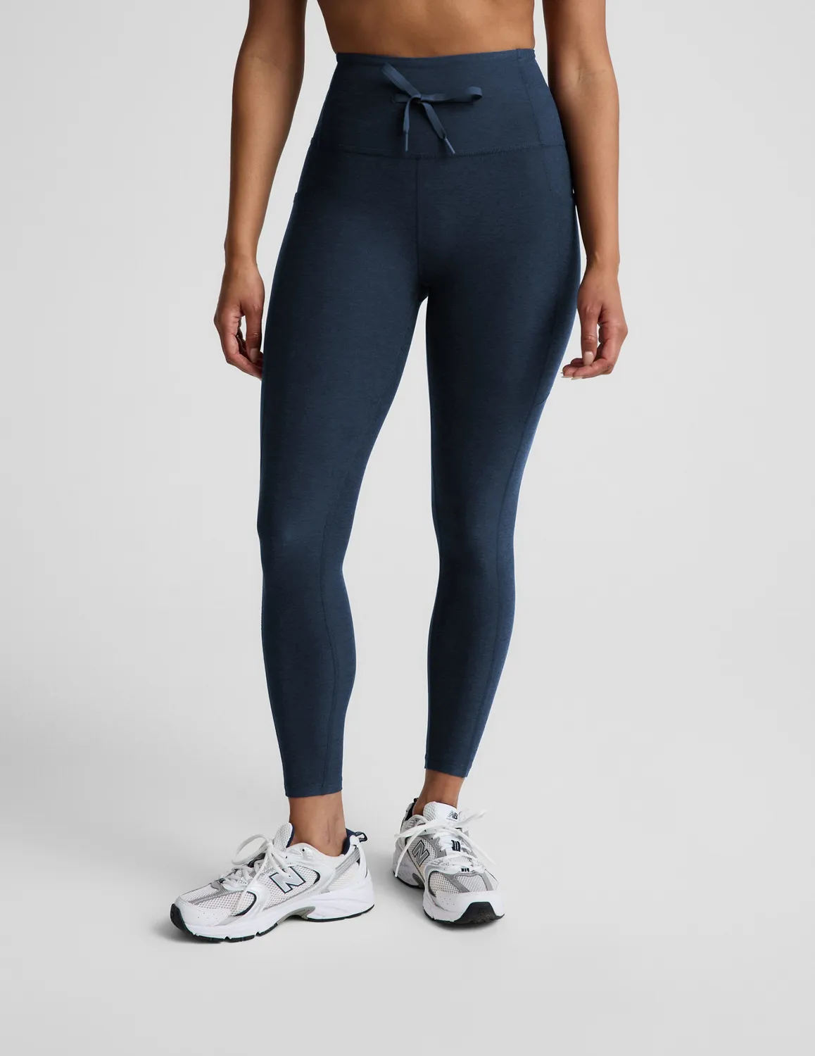 Beyond Yoga Spacedye Go Pocket Midi leggings marinblå ficka