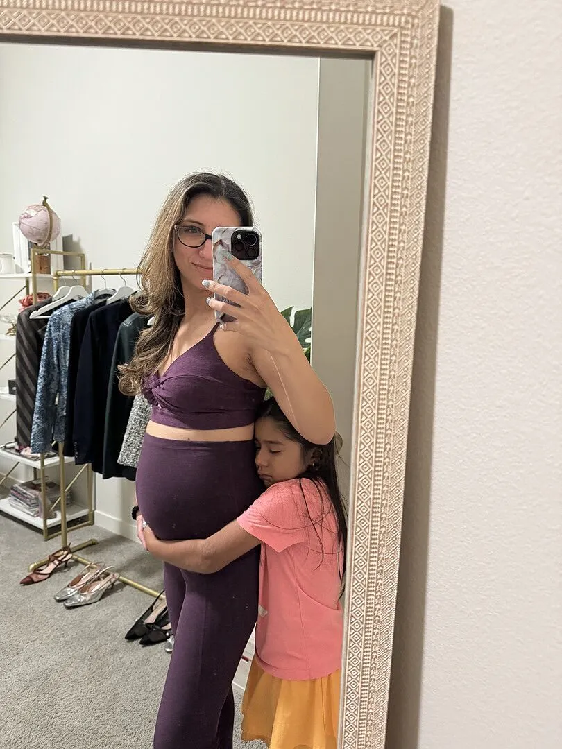 Beyond Yoga Featherweight One & Only Maternity Tee grå lång