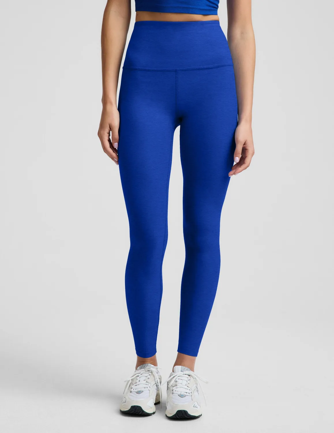 Beyond Yoga Spacedye Vitalize Full Length leggings ultra blue heather hög midja