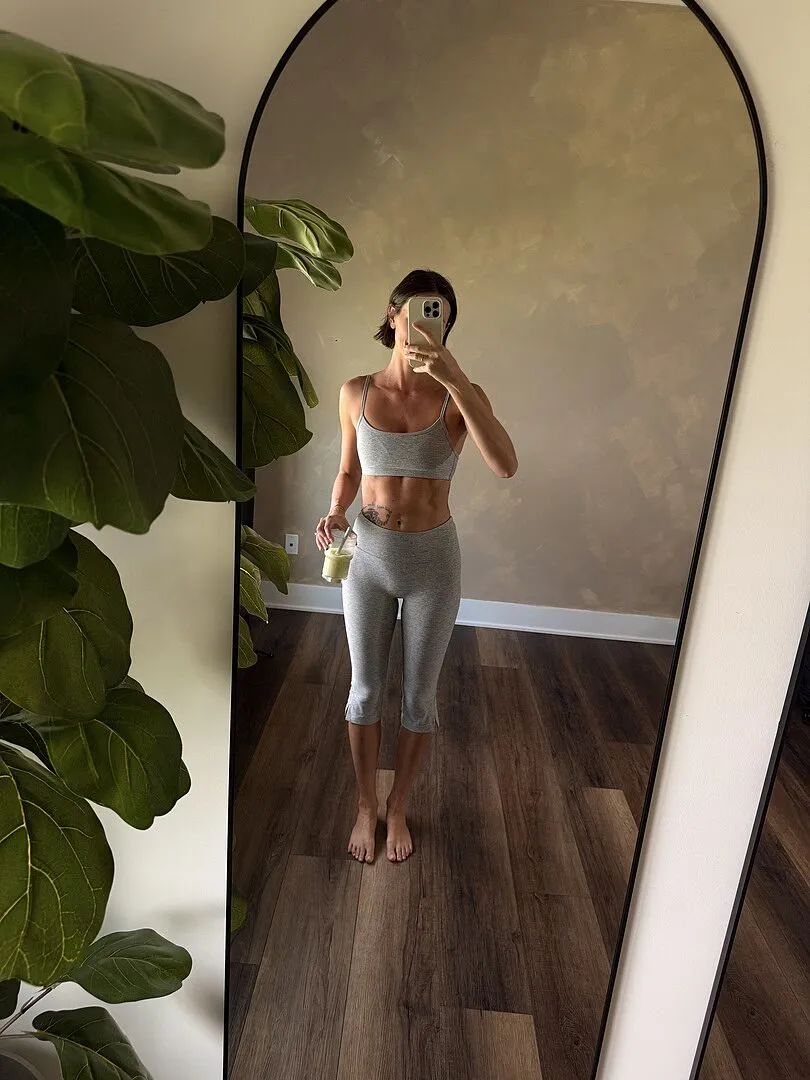 Beyond Yoga Spacedye Forever Bra sport-bh Darkest Night lätt stöd