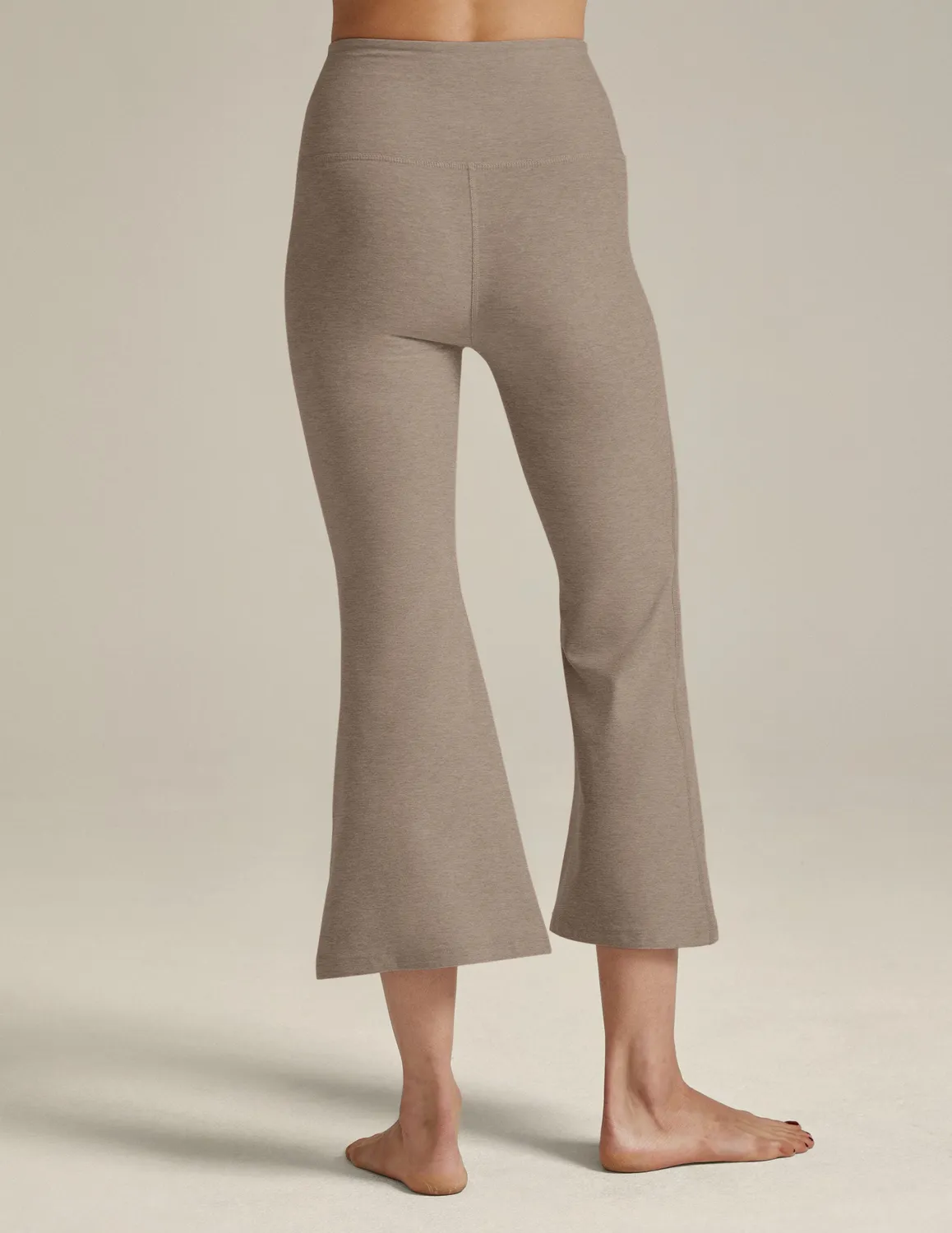 Beyond Yoga Spacedye Retro Cropped byxor Birch Heather