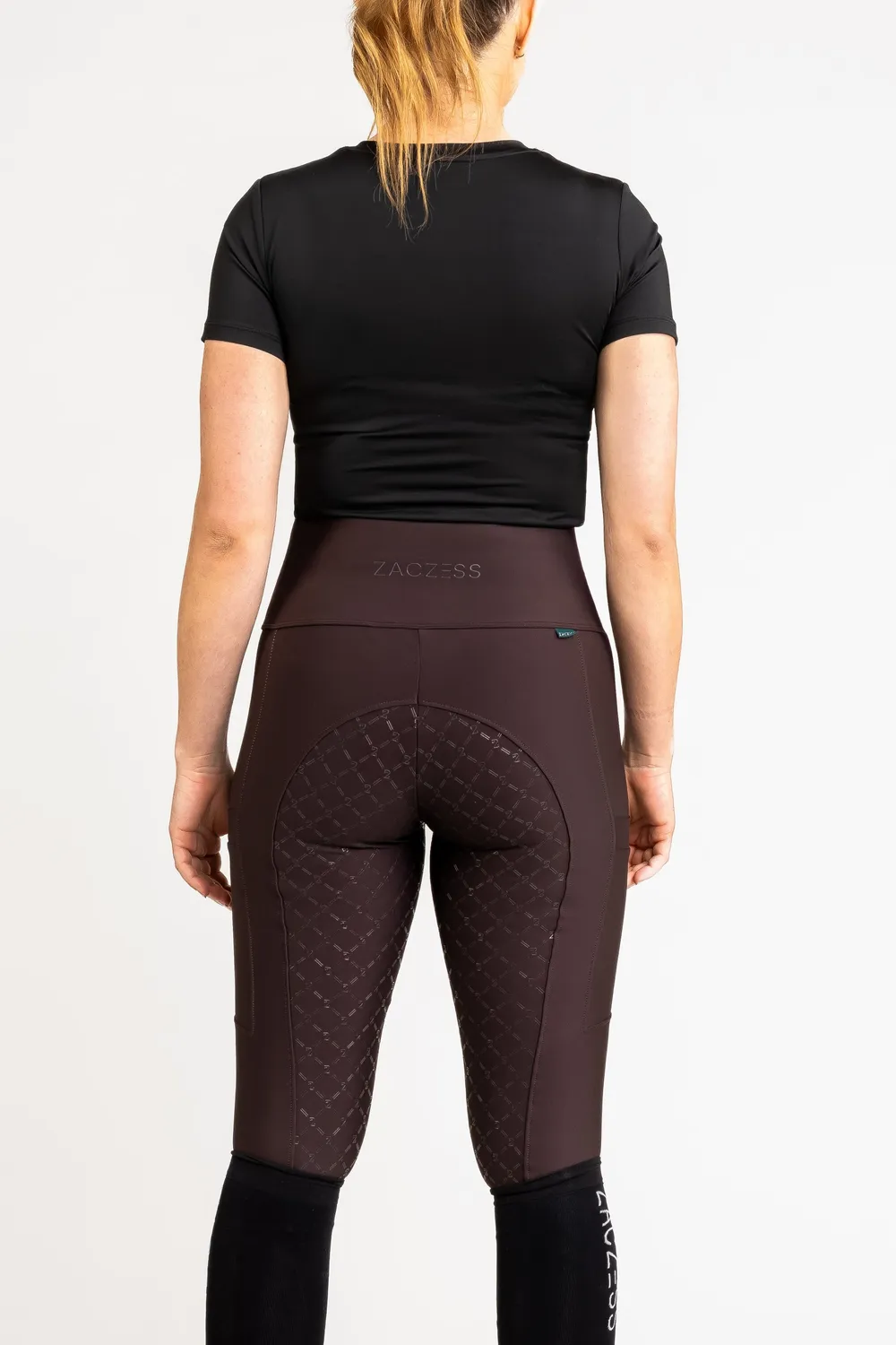 ZacZess Ohio ridleggings chocolate brun grepp