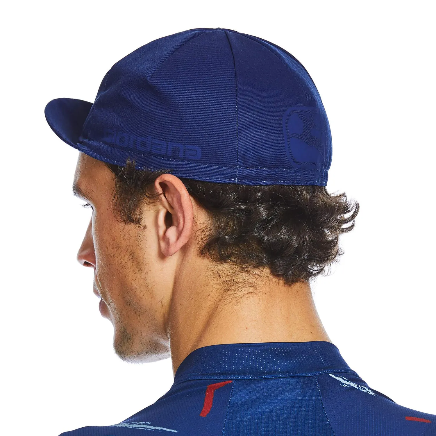 Giordana Solid Cap cykelkeps vit bomullsblandning