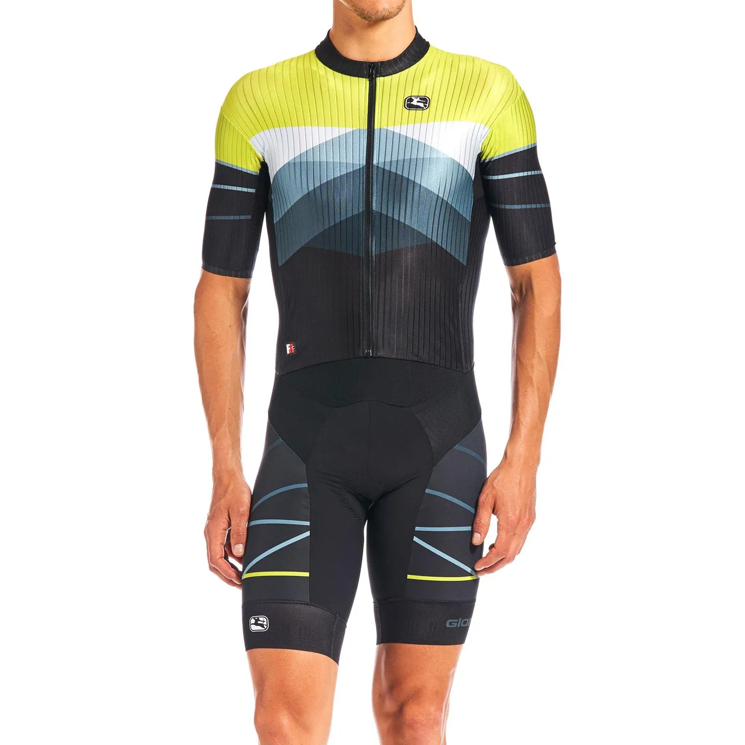 Giordana FR-C Pro Tri Doppio triathlondräkt röd aero