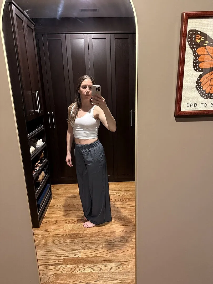 Beyond Yoga Easy Wide Leg Pant 31" byxor Mist lätta