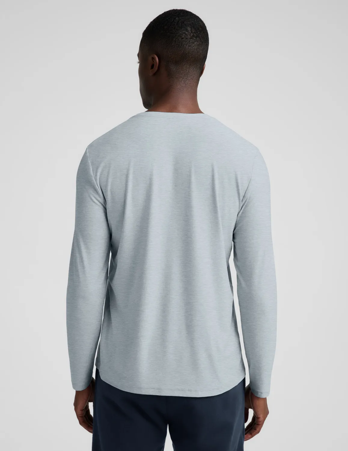 Beyond Yoga Always Beyond Long Sleeve Crew 2.0 tröja Cloud Drift luftig
