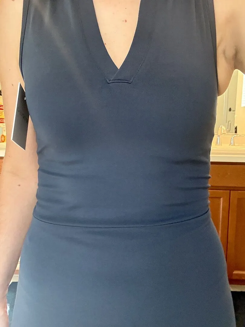 Beyond Yoga On Par Active träningsklänning Pastel Periwinkle stretch