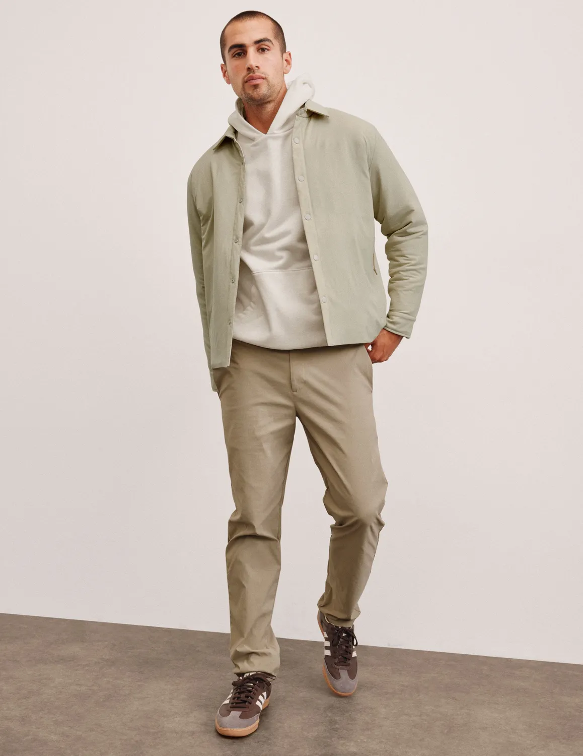 Beyond Yoga Element Men's Chino Trouser 32 chinos Tan