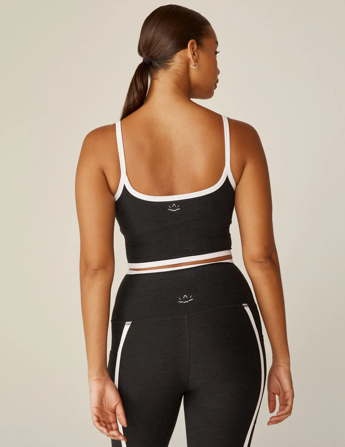 Beyond Yoga Spacedye New Moves High Cropped Tank croptop svart