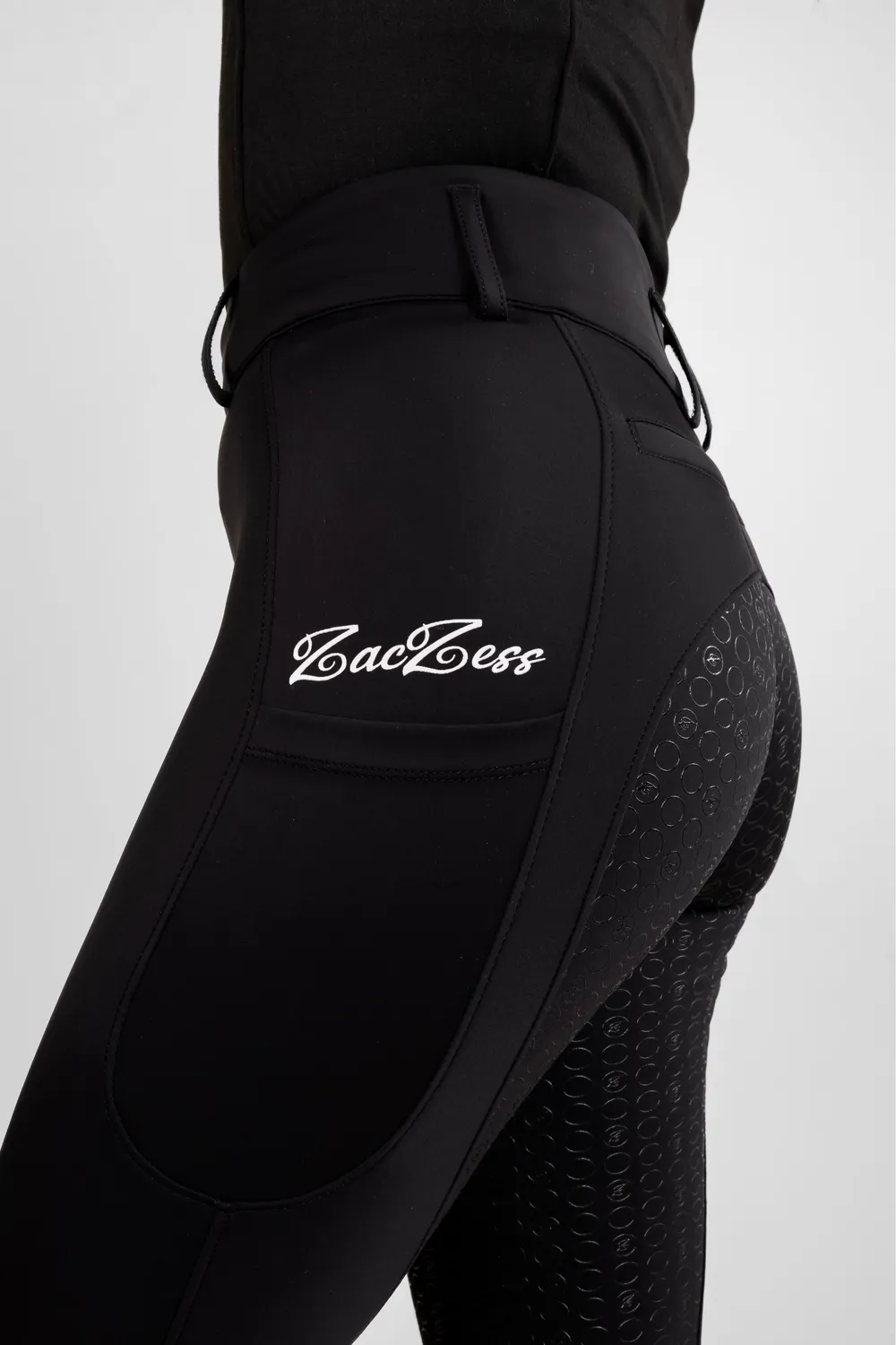 ZacZess DryMotion ridbyxor svart fullsko vattenavvisande