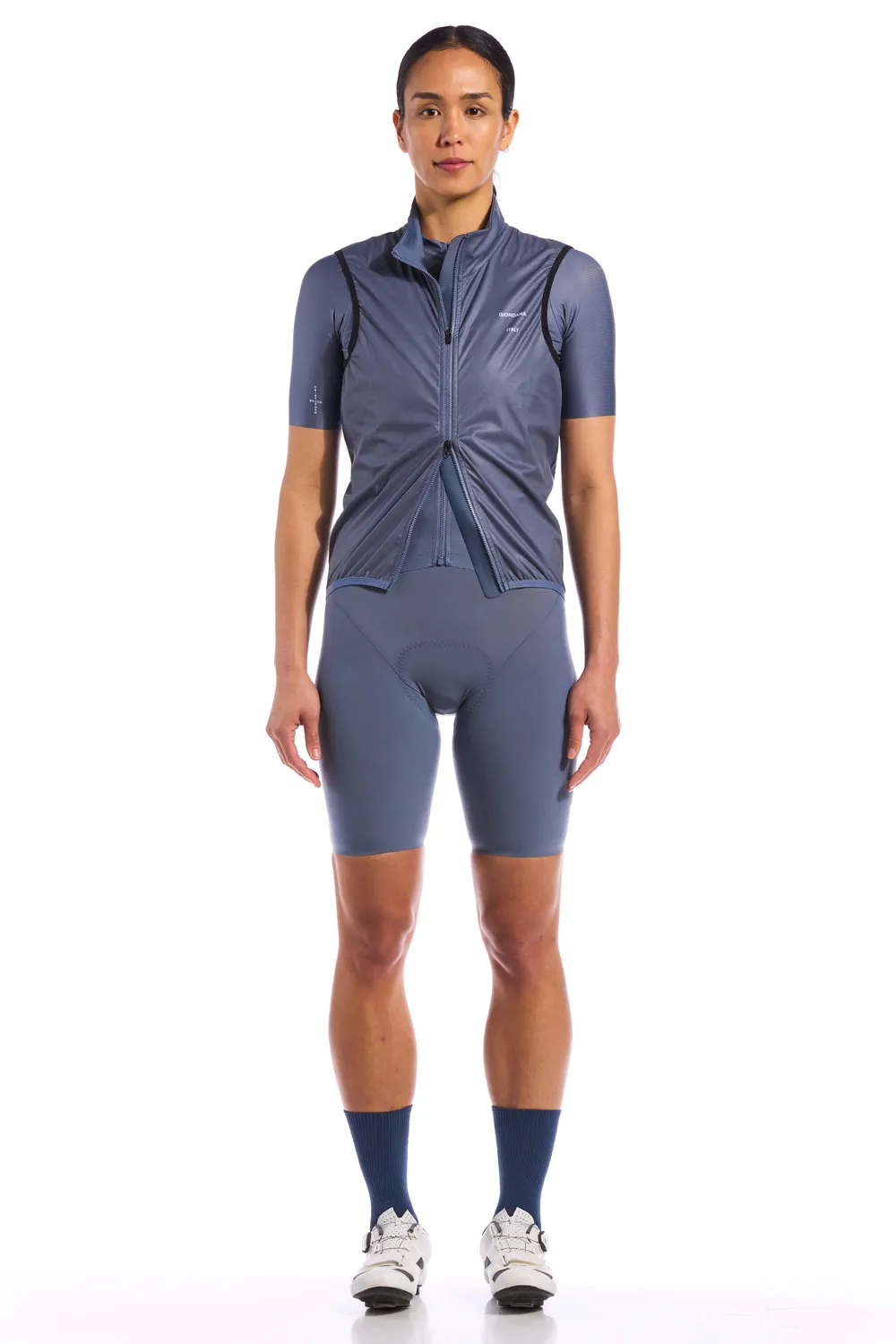 Giordana The Wind Vest vindväst grisaille blue