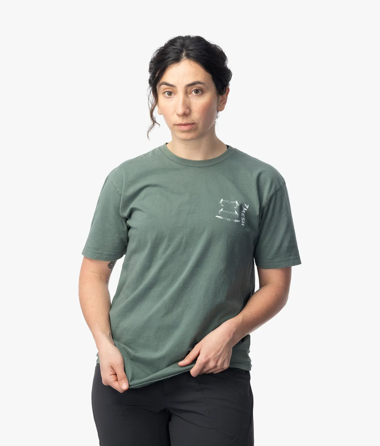 7Mesh Podium Tee t-shirt eukalyptus mjuk