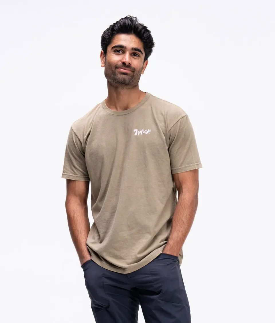 7MESH Podium Tee t-shirt Thyme unisex