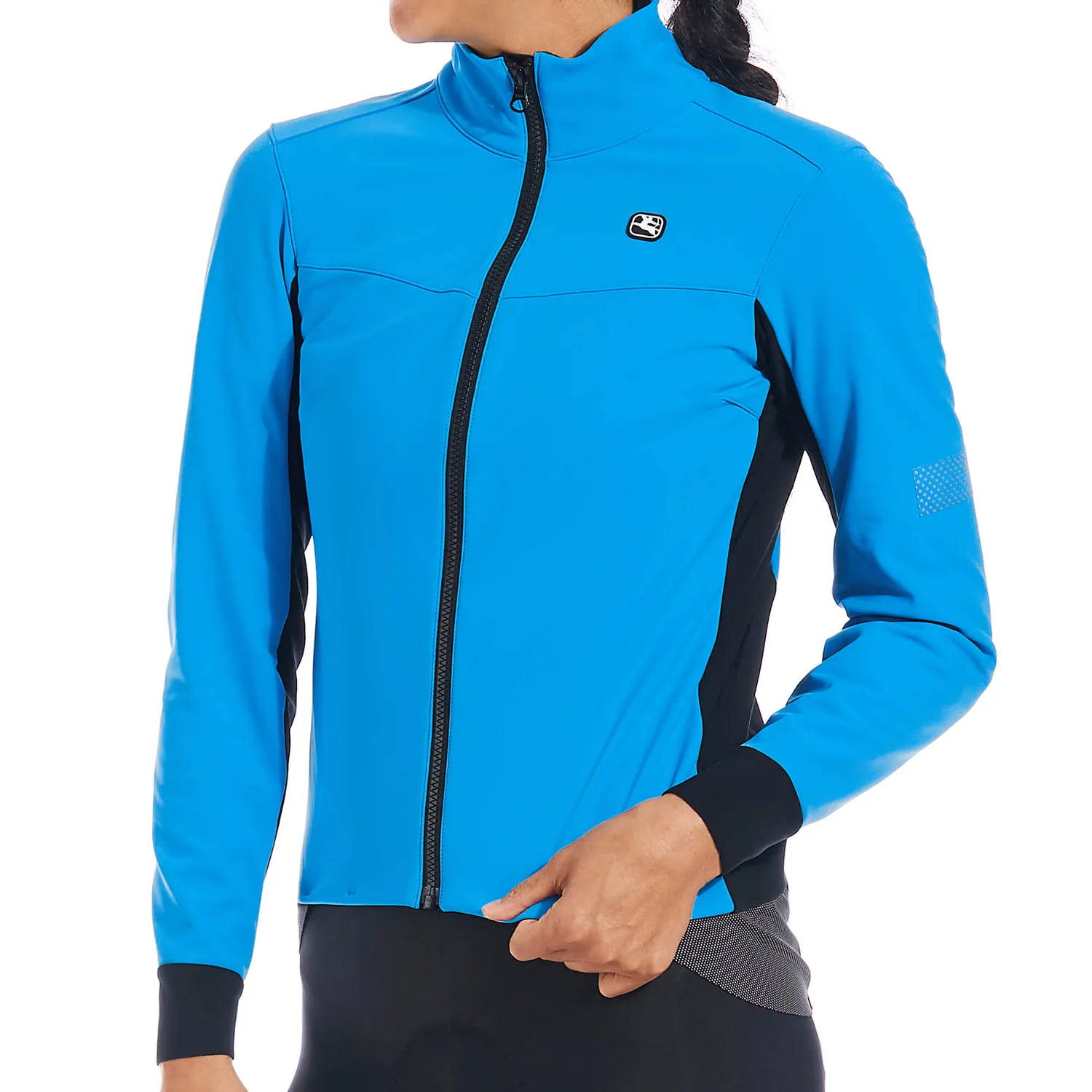 Giordana SilverLine Winter cykeljacka svart vindtät