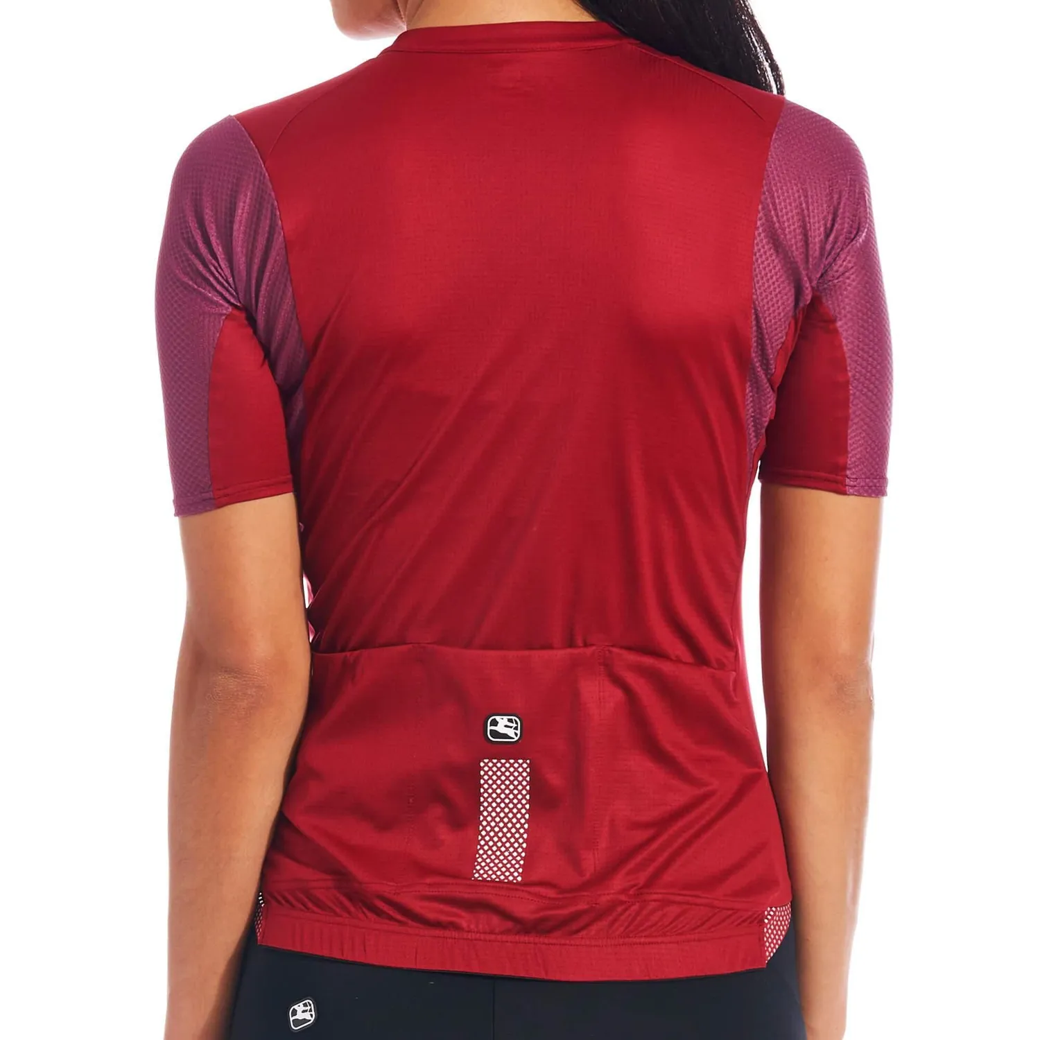 Giordana SilverLine Jersey cykeltröja granatröd dam