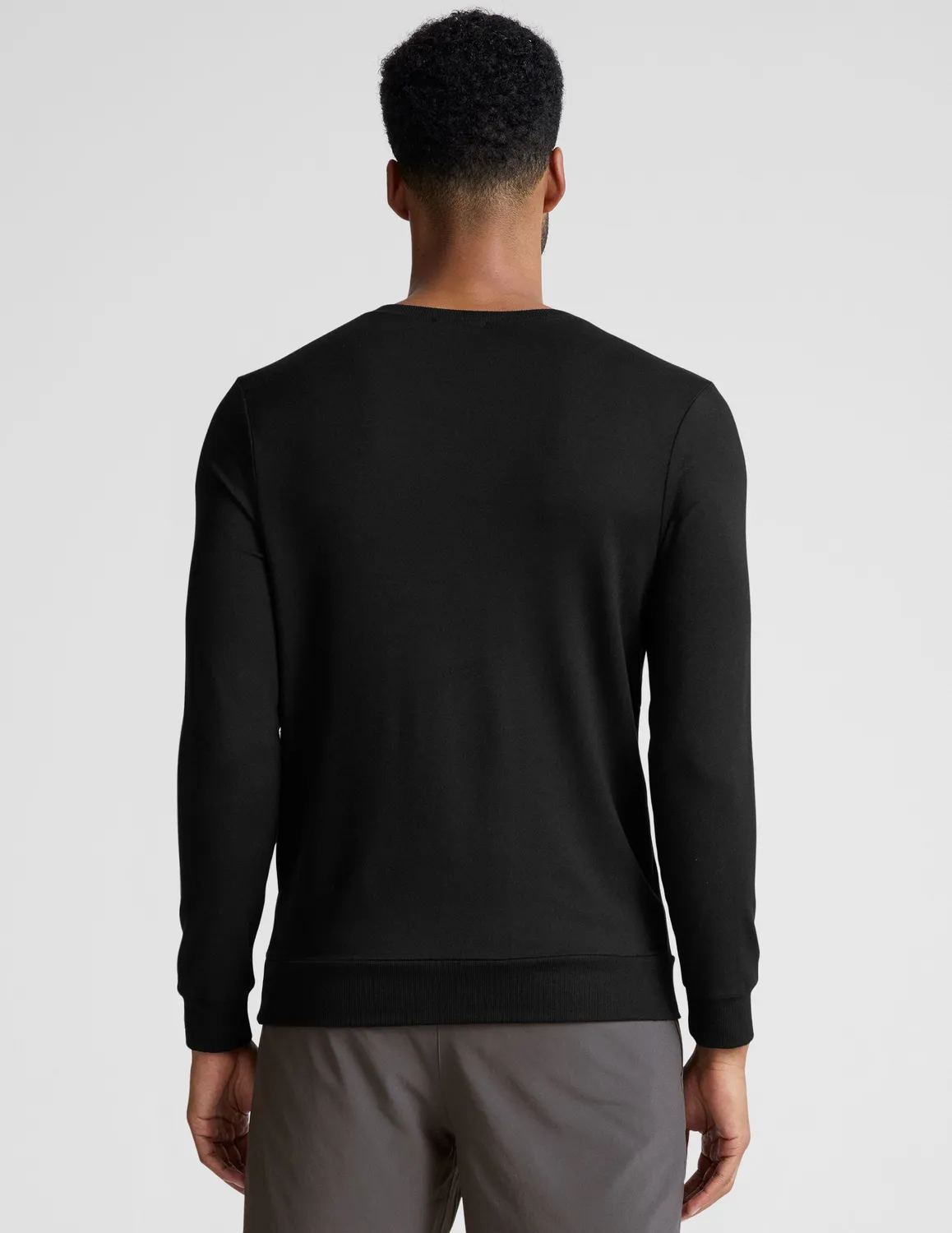 Beyond Yoga Always Beyond Crew Pullover fleecetröja svart