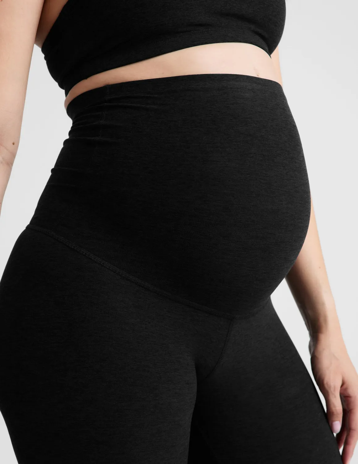 Beyond Yoga Spacedye Love the Bump caprileggings svart gravid