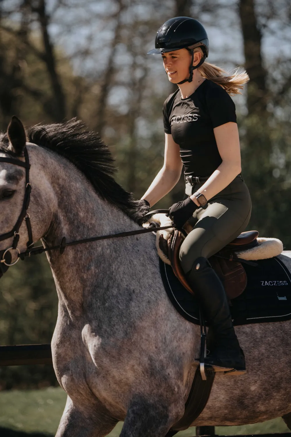 ZacZess Bombay Soft ridbyxor oliv med mobilfickor stretch