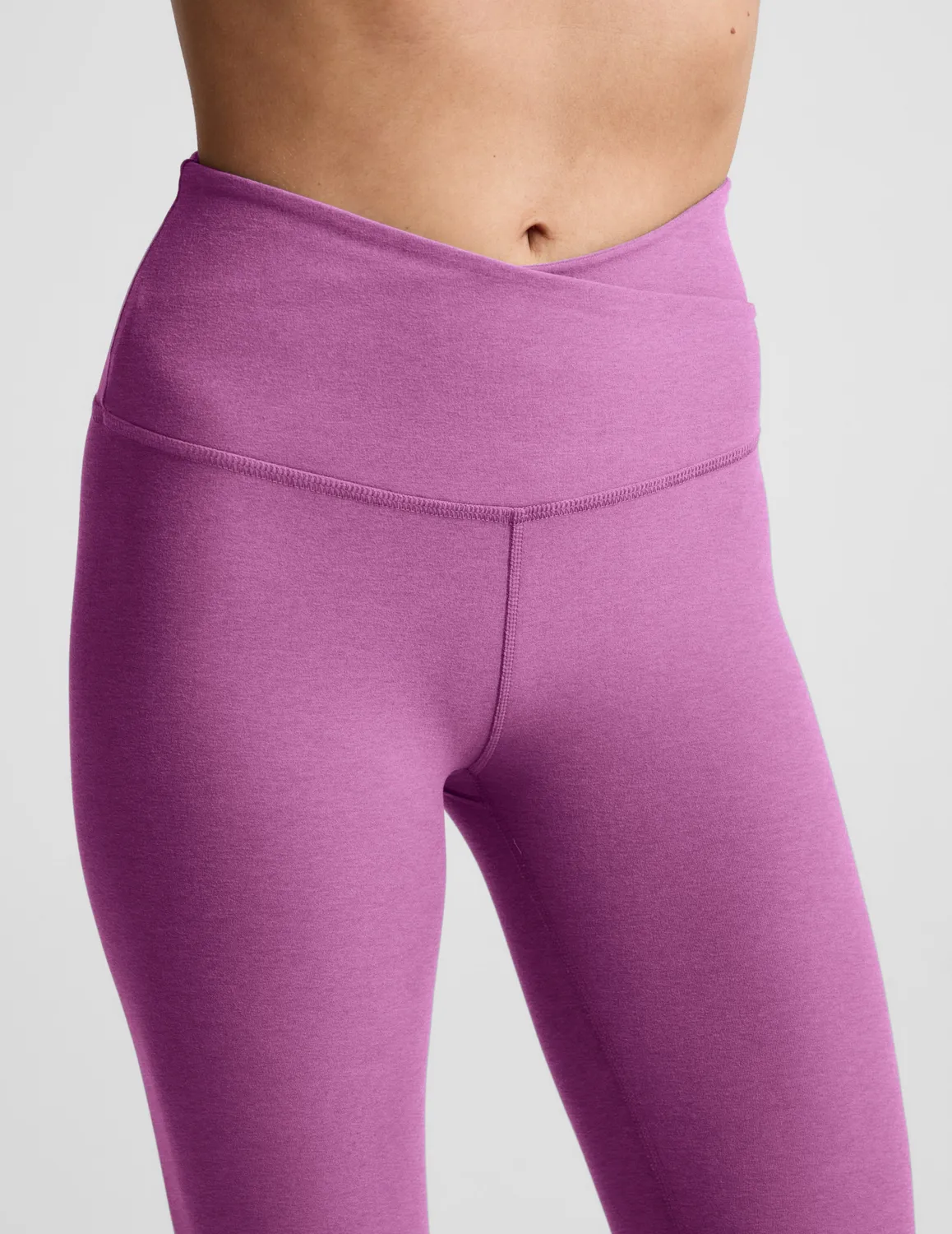 Beyond Yoga Spacedye At Your Leisure High Waisted Midi Legging tights fuchsia