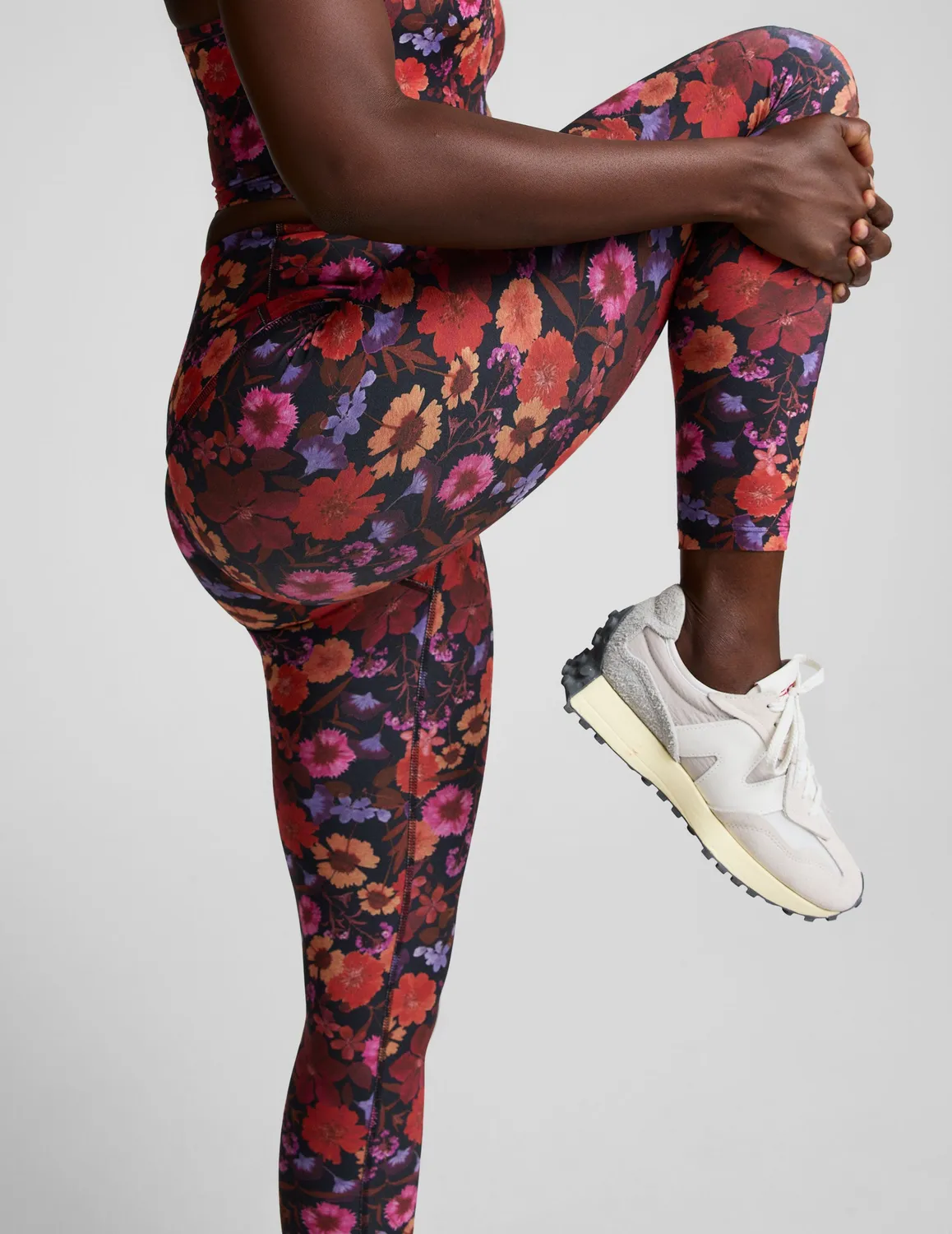 Beyond Yoga SoftMark Midi leggings Summer Bouquet blommig