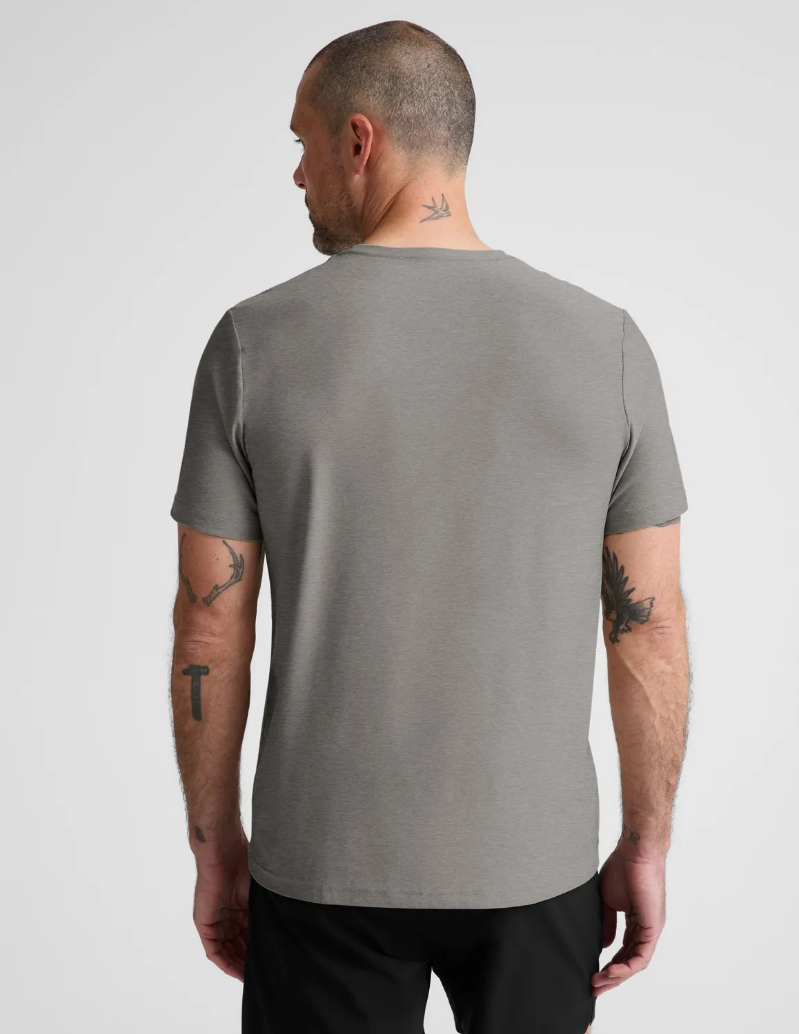 Always Beyond Men's Crew Tee 2.0 t-shirt Soft Umber tunn