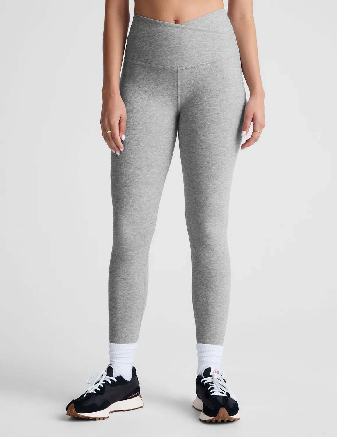 Beyond Yoga Spacedye At Your Leisure High Waisted Midi Legging tights grå