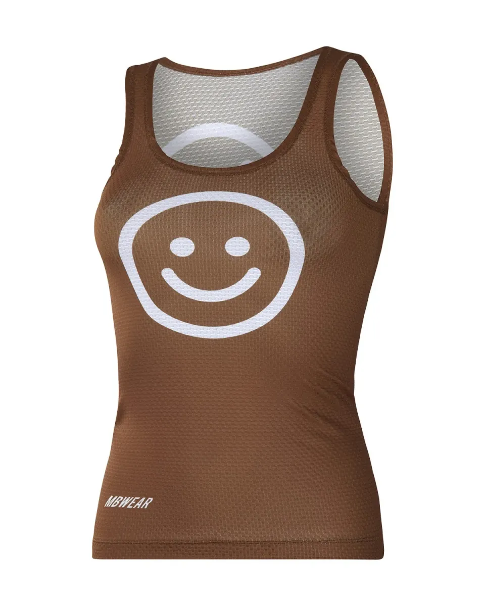MB Wear Superlight Smile linne dam brun