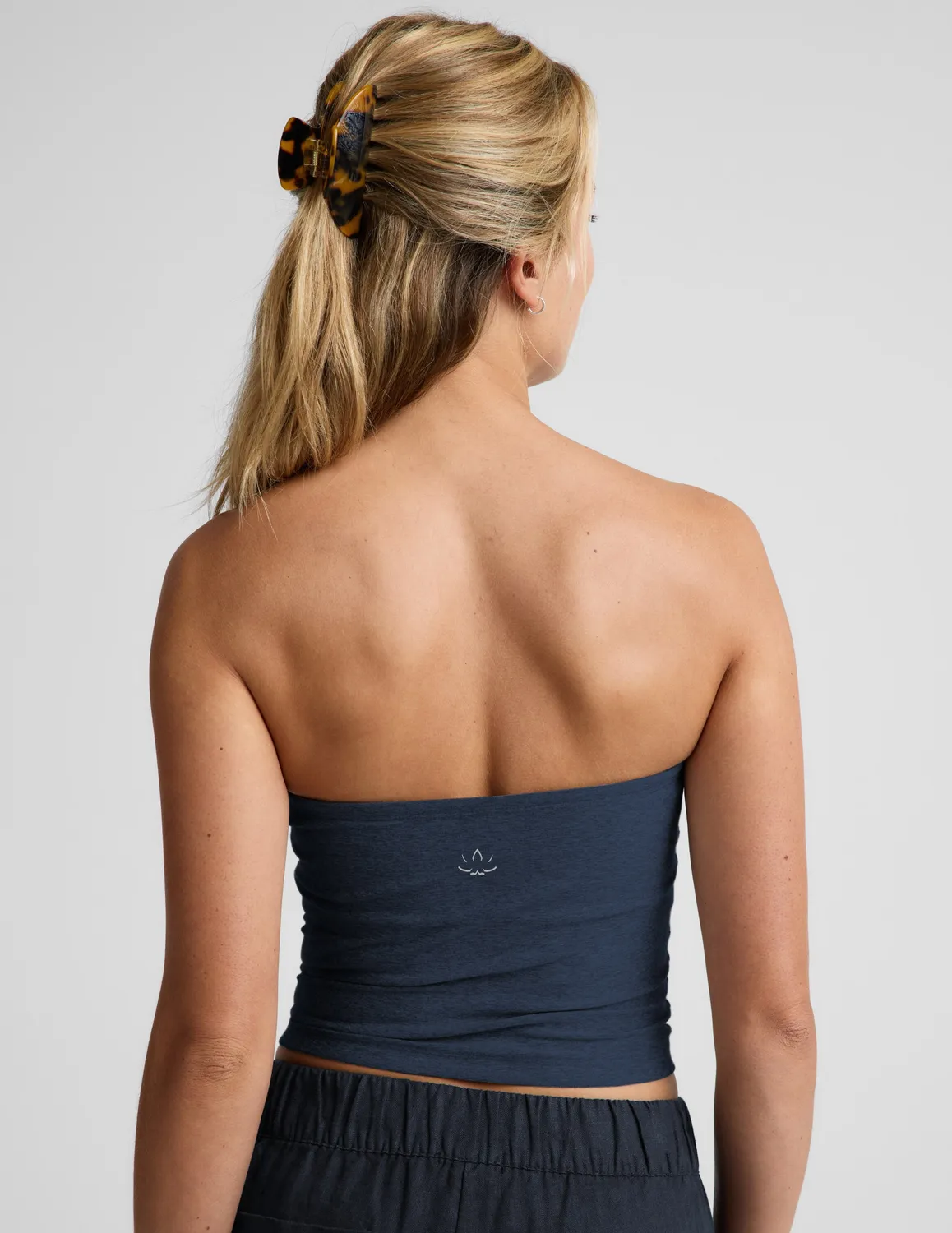 Beyond Yoga Spacedye Strapless Top tubtopp Nocturnal Navy
