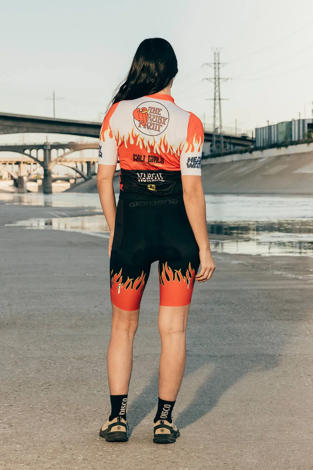 Giordana FR-C Pro Cali Girls cykeltröja dam blixtlåsfri