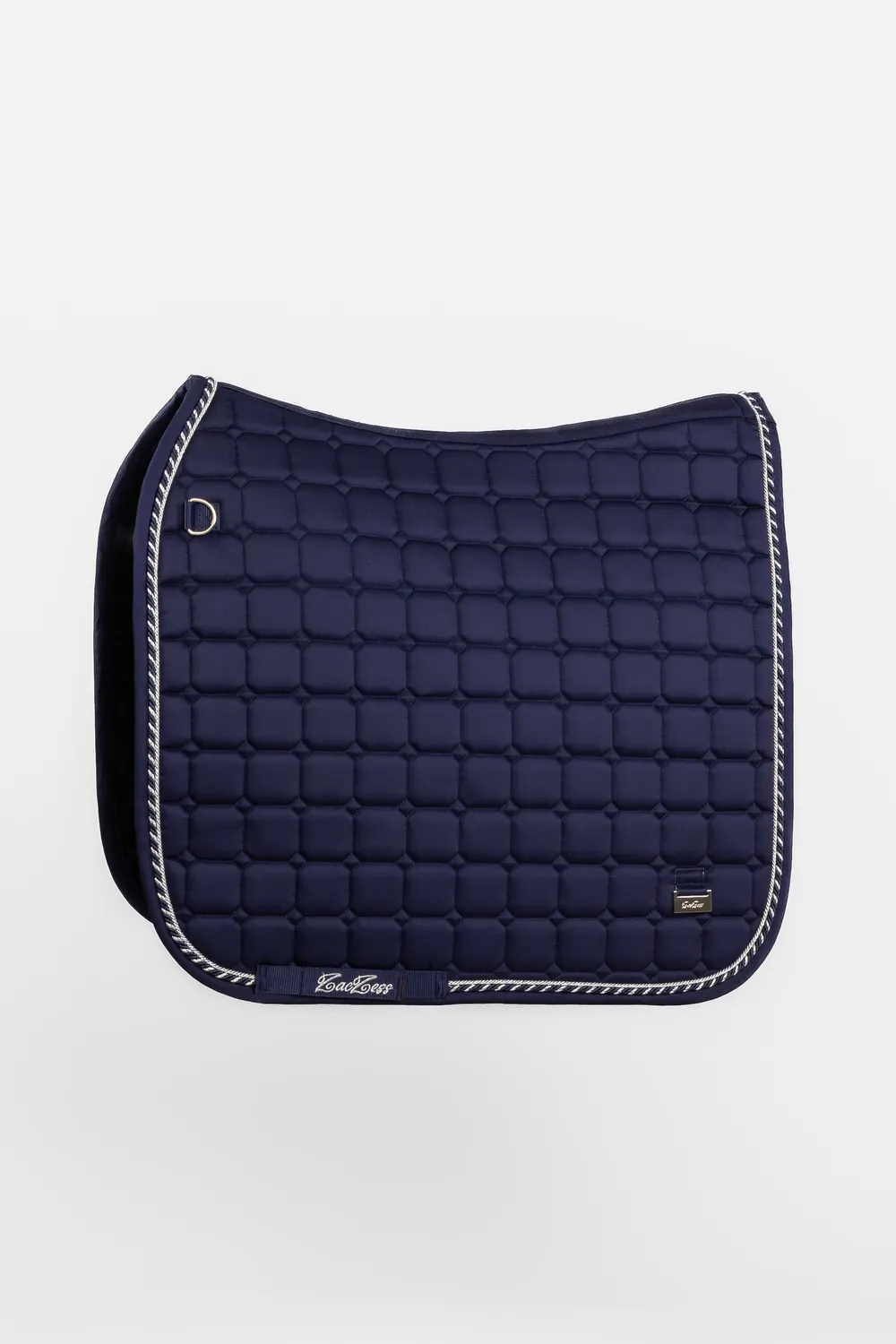 ZacZess Dressage Deep Ocean dressyrschabrak blå Full Quick Dry
