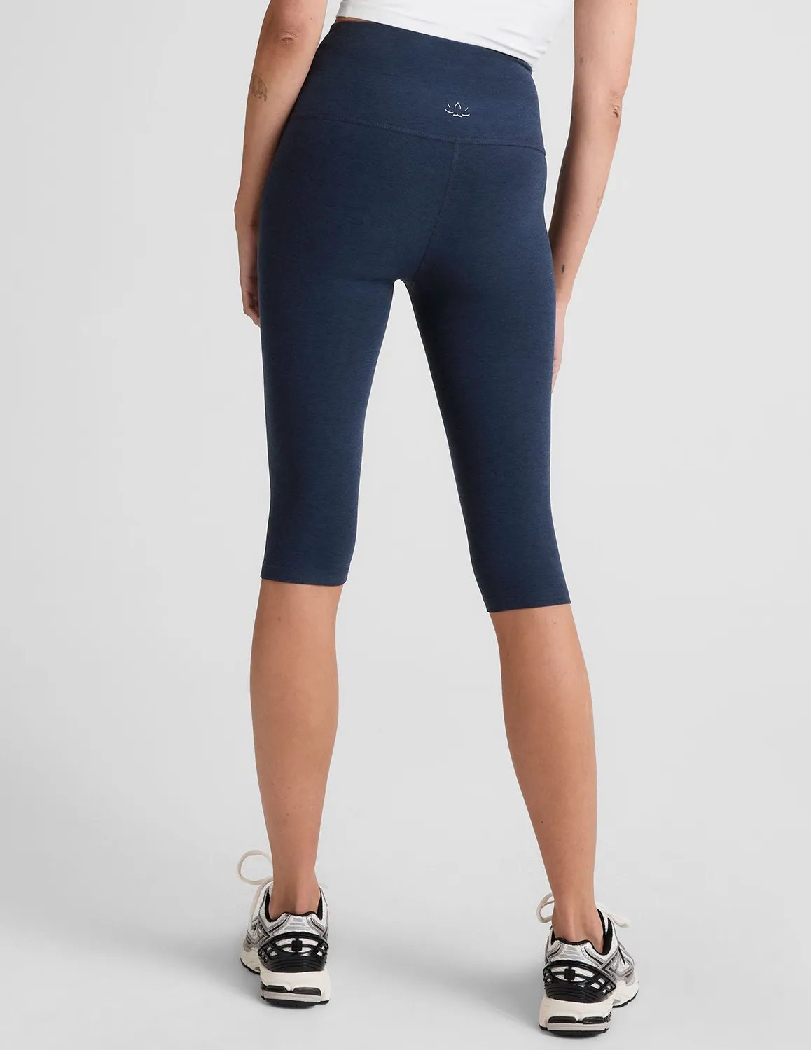 Beyond Yoga Spacedye Pedal Pusher capri Nocturnal Navy marin