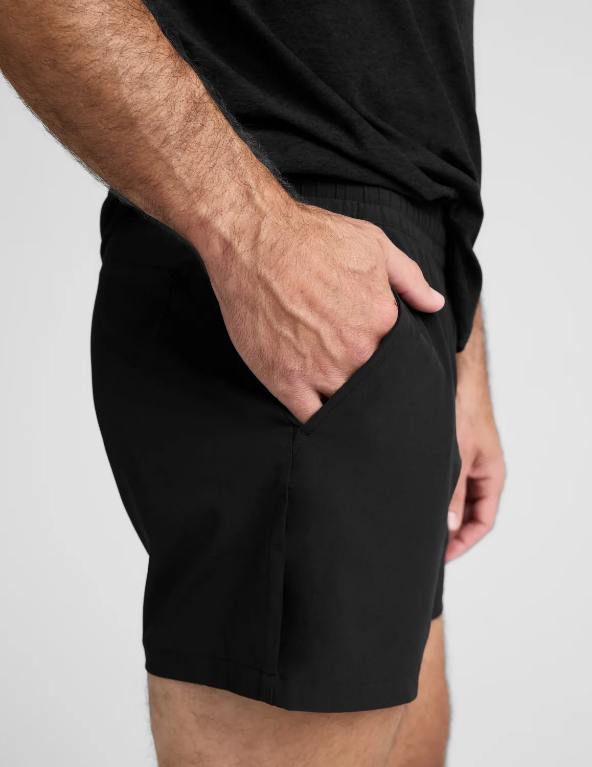 Beyond Yoga Pivotal 2.0 Men's Short 5" shorts svart löpning innerbyxa