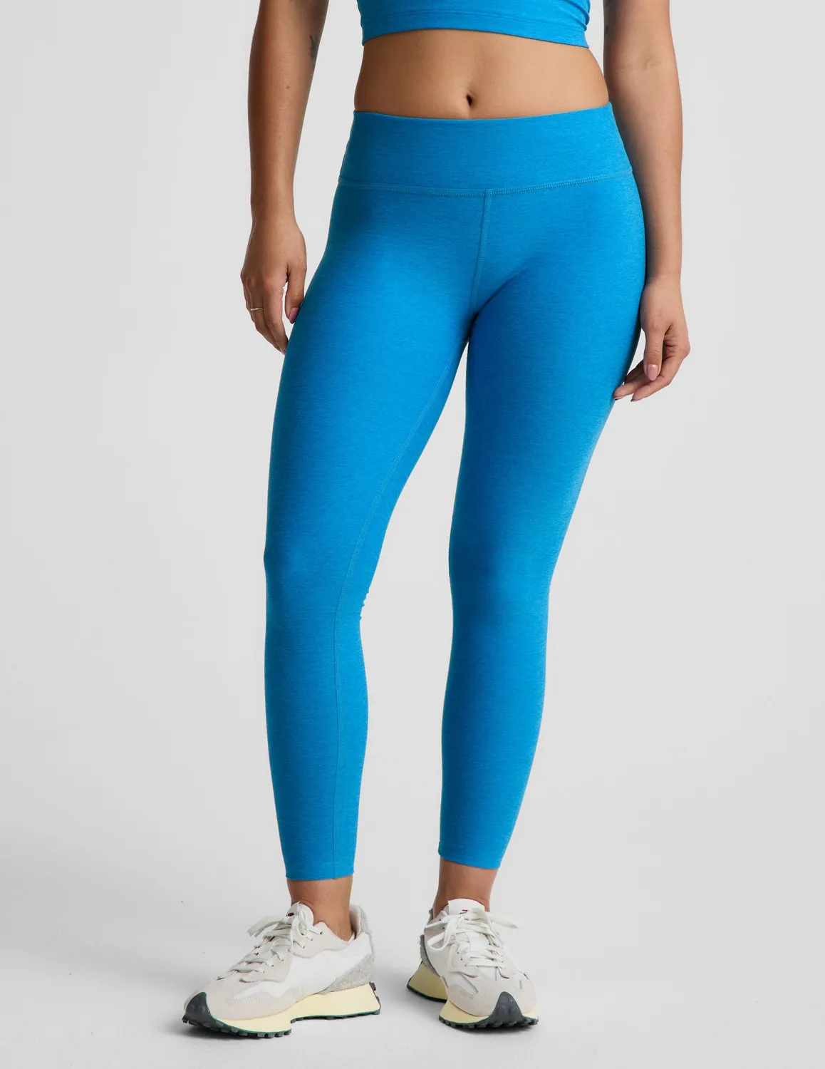 Beyond Yoga Spacedye Mid-Rise Legging tights Malibu Lagoon Heather