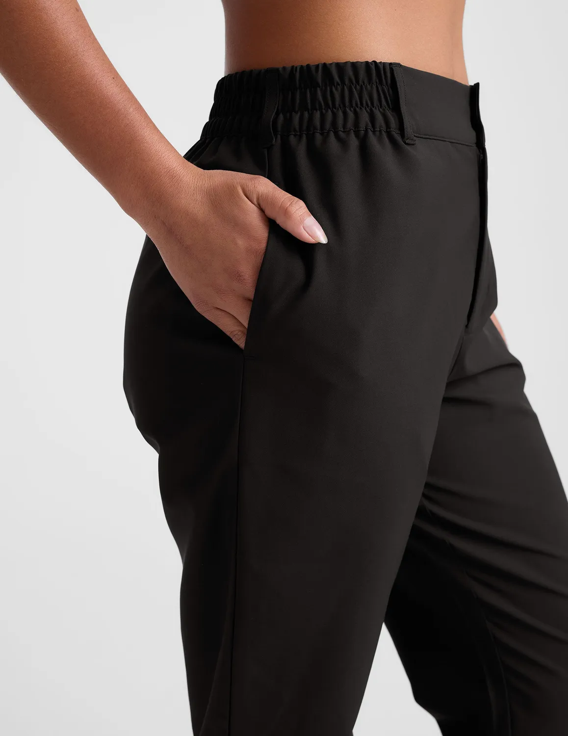 Beyond Yoga Status Tapered Pant byxor Black regular ankellånga