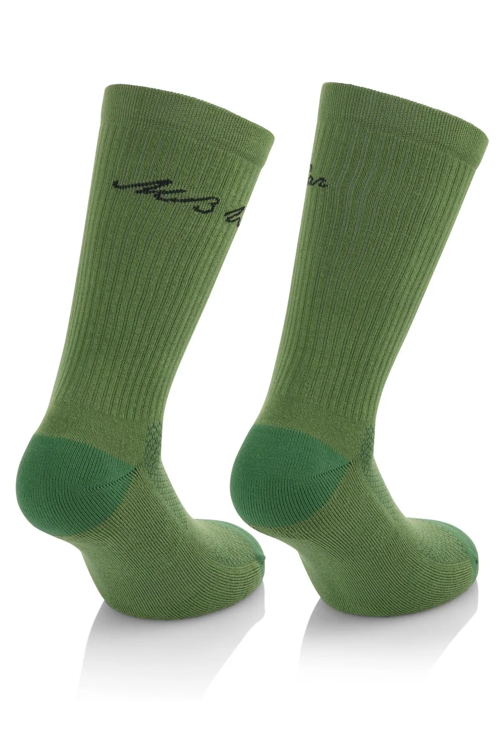MB Wear Tennis Pro träningsstrumpor grön klassisk dämpning