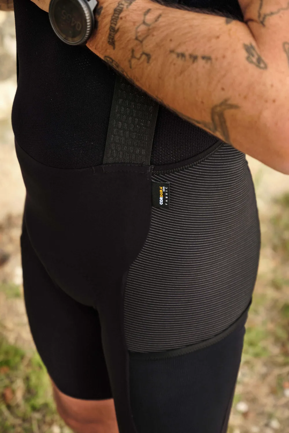Giordana Beyond Gravel Cargo Bib Short svart slitstark