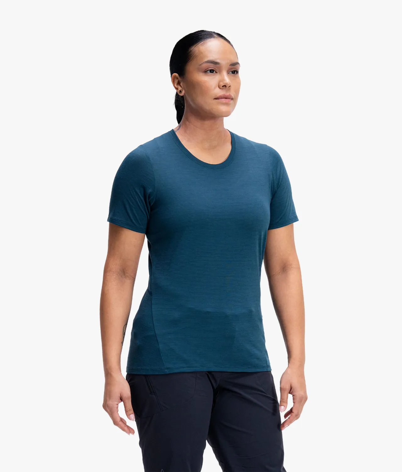 7MESH Desperado Merino t-shirt dam deep sea merino