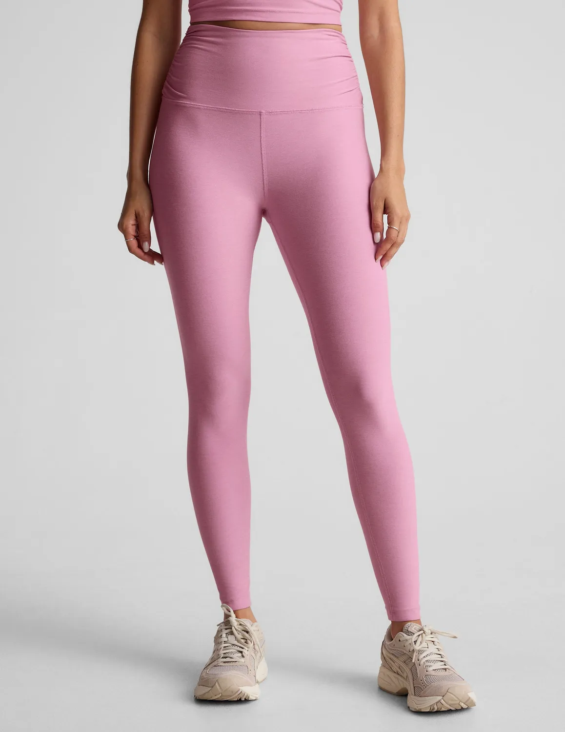 Beyond Yoga Spacedye Raise The Barre leggings Pink Haze Heather rysch
