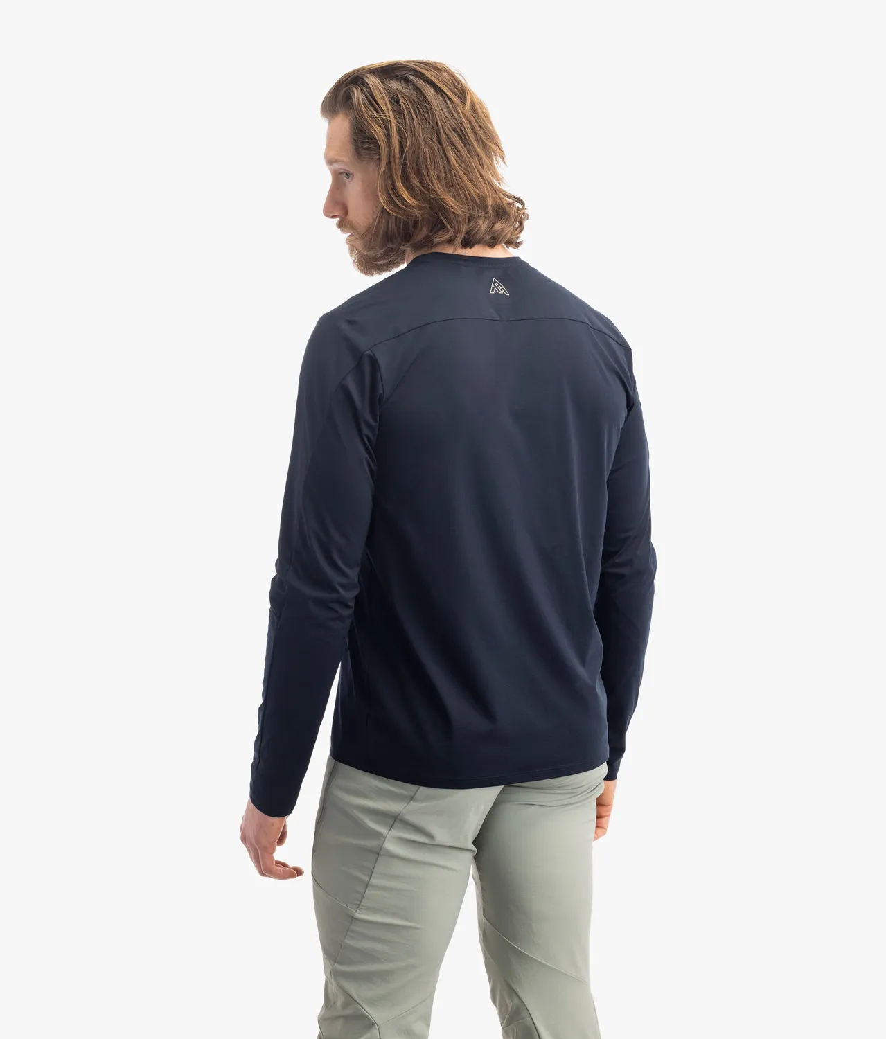 7MESH Atlas Long Sleeve cykeltröja svart UPF 30+