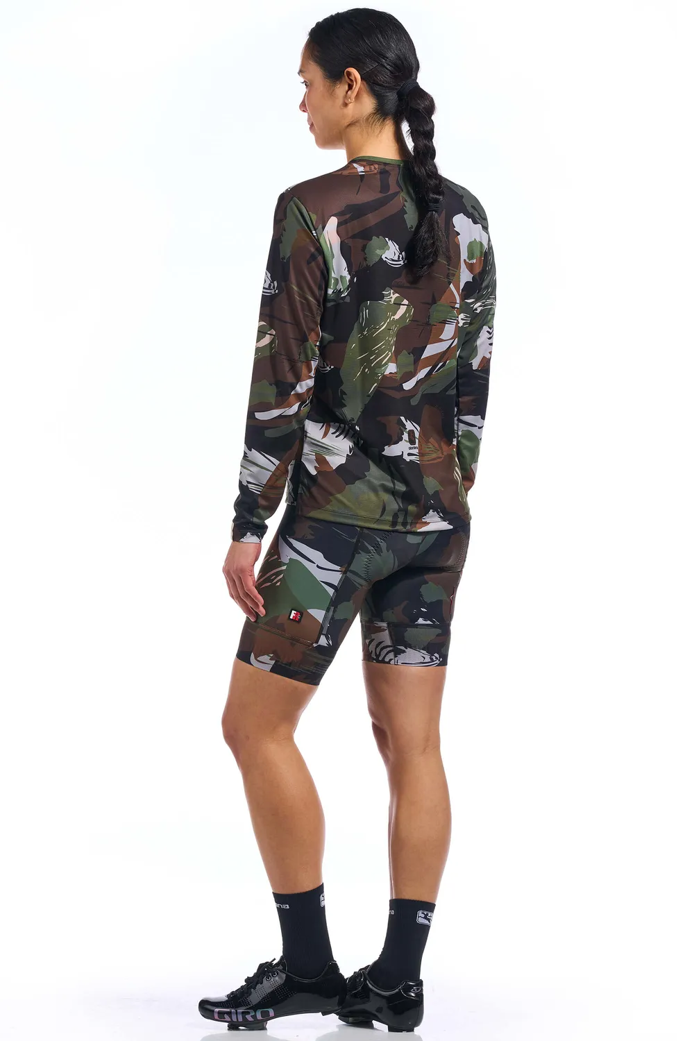 Giordana Brush Camo långärmad graveltröja herr