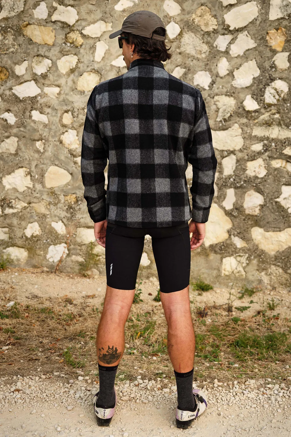 Giordana Beyond Gravel Fleece cykeljacka svart vindtät