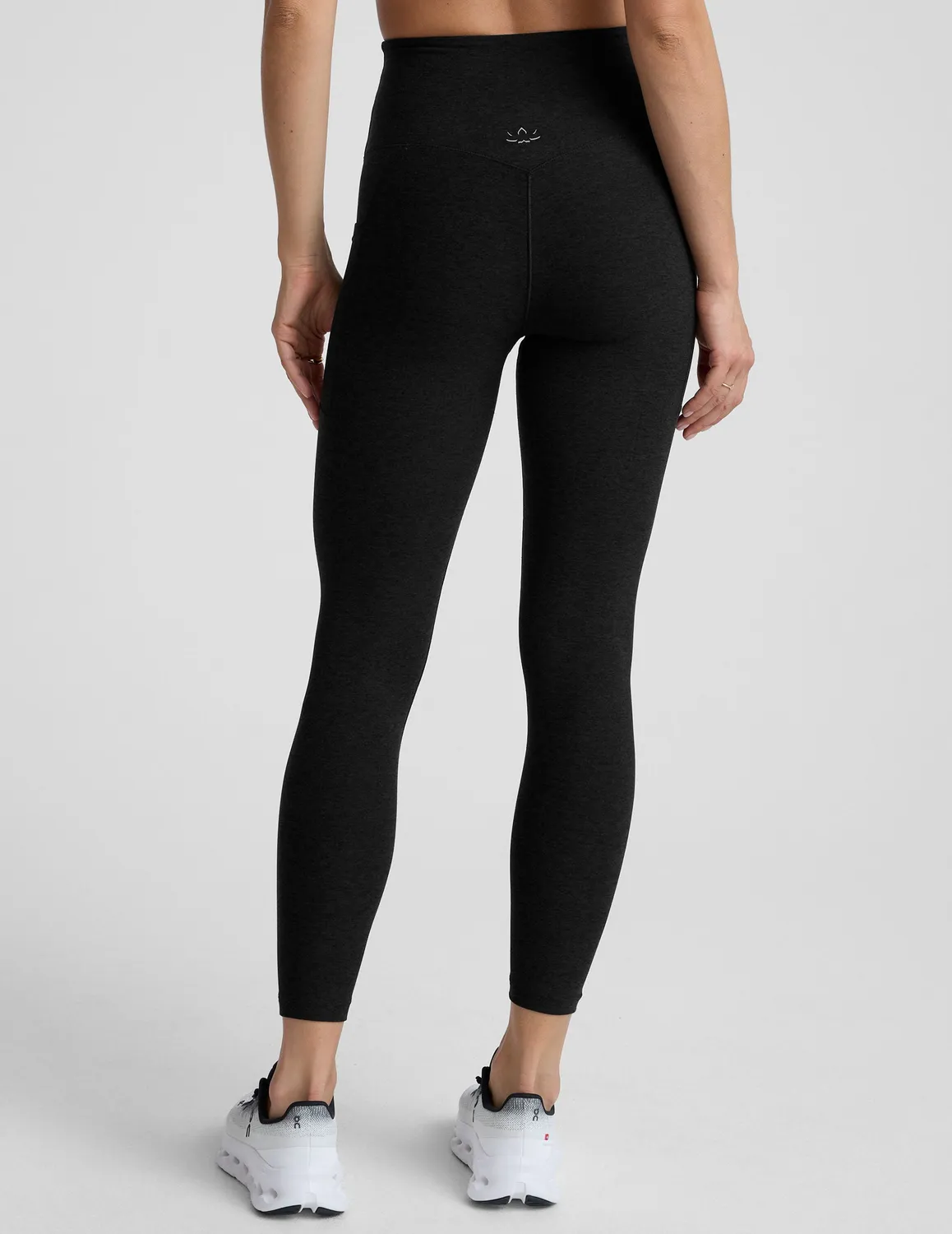 Beyond Yoga Spacedye Be Free Pocket leggings Darkest Night med fickor